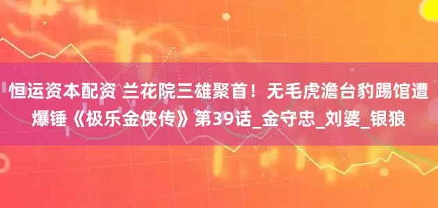 恒运资本配资 兰花院三雄聚首！无毛虎澹台豹踢馆遭爆锤《极乐金侠传》第39话_金守忠_刘婆_银狼